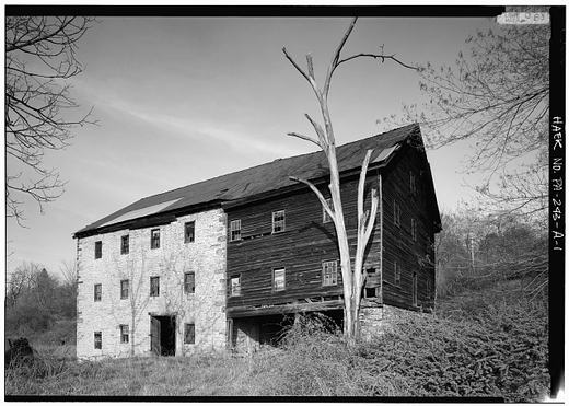 Huntingdon Furnace, Grist Mill, 2 miles northwest of Colerain Mansion, Franklinville