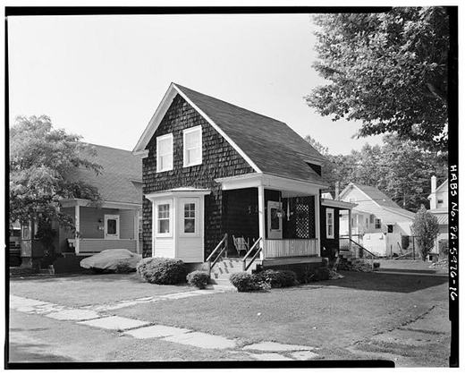 View of 95 cedar street looking north - town of Kistler