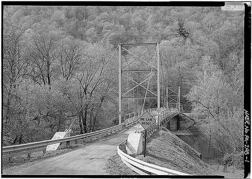 Corbin Bridge, 2 miles Southeast of Huntingdon on road to Raystown Dam, Huntingdon